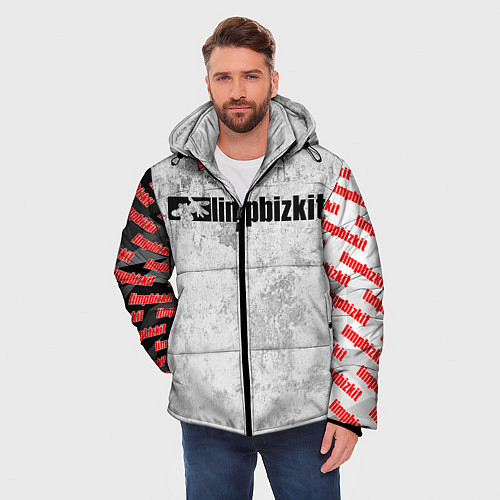 Мужская зимняя куртка LIMP BIZKIT / 3D-Красный – фото 3