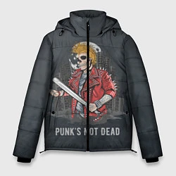 Куртка зимняя мужская Punk??s Not Dead, цвет: 3D-черный