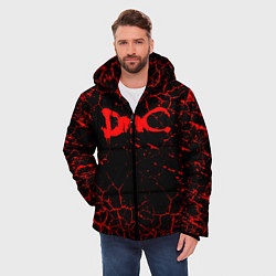 Куртка зимняя мужская DEVIL MAY CRY, цвет: 3D-черный — фото 2