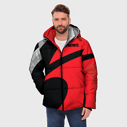 Куртка зимняя мужская Fortnite, цвет: 3D-черный — фото 2