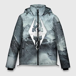 Куртка зимняя мужская THE ELDER SCROLLS, цвет: 3D-черный