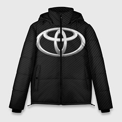 Куртка зимняя мужская Toyota carbon, цвет: 3D-черный