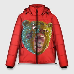 Куртка зимняя мужская Little Big: Bear, цвет: 3D-черный