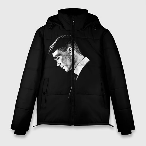 Мужская зимняя куртка Peaky Blinders / 3D-Светло-серый – фото 1