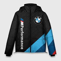 Куртка зимняя мужская BMW M PERFORMANCE, цвет: 3D-светло-серый