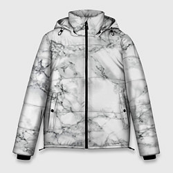 Куртка зимняя мужская Мрамор, цвет: 3D-черный