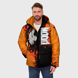 Куртка зимняя мужская DOOM Eternal, цвет: 3D-черный — фото 2