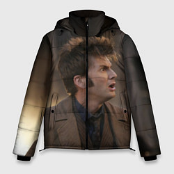 Куртка зимняя мужская 10th DOCTOR WHO, цвет: 3D-черный
