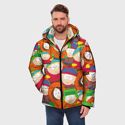Куртка зимняя мужская ЮЖНЫЙ ПАРК, цвет: 3D-светло-серый — фото 2
