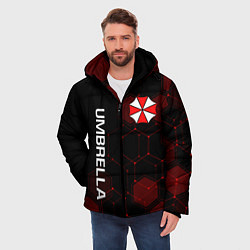 Куртка зимняя мужская UMBRELLA CORP, цвет: 3D-красный — фото 2