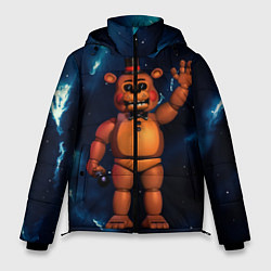 Куртка зимняя мужская Five Nights At Freddys, цвет: 3D-красный
