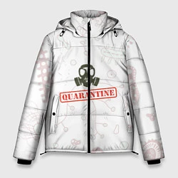 Куртка зимняя мужская Quarantine, цвет: 3D-черный