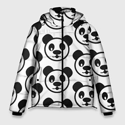 Куртка зимняя мужская Panda, цвет: 3D-черный