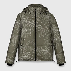 Мужская зимняя куртка Листья пальмы