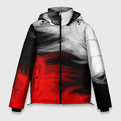 Куртка зимняя мужская ПЕРЬЯ, цвет: 3D-черный