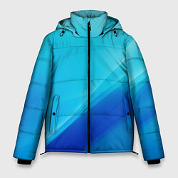 Куртка зимняя мужская Волна, цвет: 3D-черный
