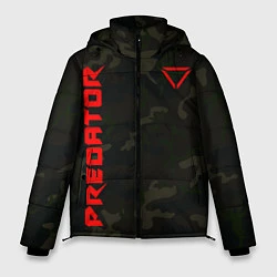 Куртка зимняя мужская Predator Military, цвет: 3D-красный