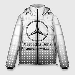 Куртка зимняя мужская Mercedes-Benz, цвет: 3D-красный
