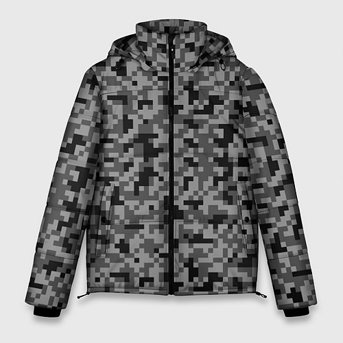 Мужская зимняя куртка КАМУФЛЯЖ GRAY / 3D-Светло-серый – фото 1