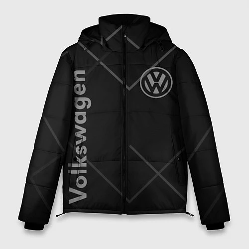 Мужская зимняя куртка VOLKSWAGEN / 3D-Светло-серый – фото 1