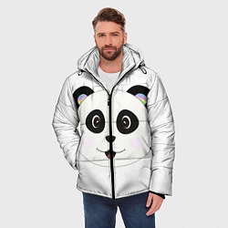 Куртка зимняя мужская Panda, цвет: 3D-красный — фото 2