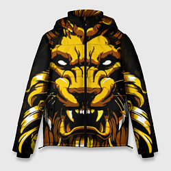 Куртка зимняя мужская Зверь, цвет: 3D-черный