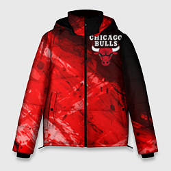 Куртка зимняя мужская CHICAGO BULLS, цвет: 3D-черный