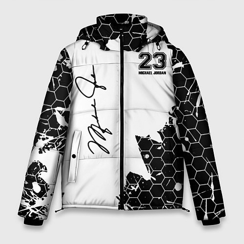 Мужская зимняя куртка Michael Jordan 23 / 3D-Светло-серый – фото 1