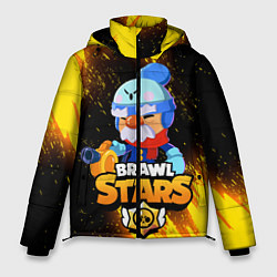 Куртка зимняя мужская BRAWL STARS GALE, цвет: 3D-черный