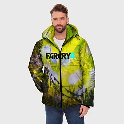 Куртка зимняя мужская FARCRY4, цвет: 3D-черный — фото 2