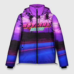 Куртка зимняя мужская HOTLINE MIAMI, цвет: 3D-светло-серый
