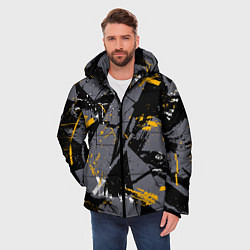 Куртка зимняя мужская Спортивный стиль, цвет: 3D-светло-серый — фото 2