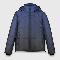 Куртка зимняя мужская Серый октагон, цвет: 3D-черный