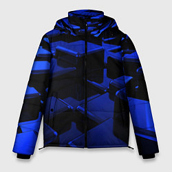 Куртка зимняя мужская 3D ABSTRACT, цвет: 3D-черный