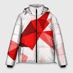 Куртка зимняя мужская GEOMETRY RED, цвет: 3D-красный