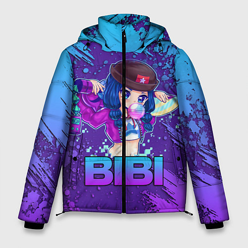 Мужская зимняя куртка Brawl Stars BIBI / 3D-Светло-серый – фото 1