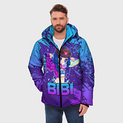 Куртка зимняя мужская Brawl Stars BIBI, цвет: 3D-светло-серый — фото 2