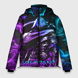 Куртка зимняя мужская VALORANT OMEN, цвет: 3D-черный