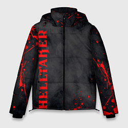 Куртка зимняя мужская Helltaker Logo Z, цвет: 3D-светло-серый