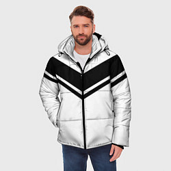 Куртка зимняя мужская Line, цвет: 3D-черный — фото 2