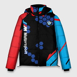 Куртка зимняя мужская CYBER BMW UNIFORM, цвет: 3D-красный