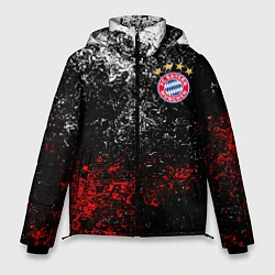 Куртка зимняя мужская BAYERN MUNCHEN, цвет: 3D-черный
