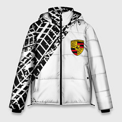 Куртка зимняя мужская PORSCHE, цвет: 3D-черный