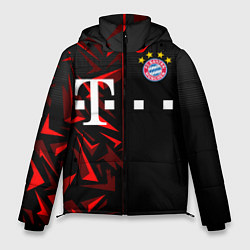 Куртка зимняя мужская FC Bayern Munchen Форма, цвет: 3D-черный