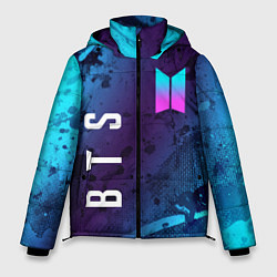 Куртка зимняя мужская BTS БТС, цвет: 3D-черный