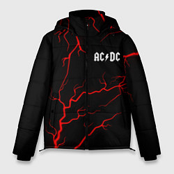 Куртка зимняя мужская AC DС, цвет: 3D-красный