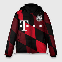Куртка зимняя мужская ФК Бавария Мюнхен, цвет: 3D-черный