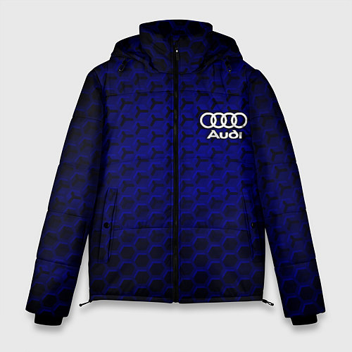 Мужская зимняя куртка AUDI / 3D-Светло-серый – фото 1