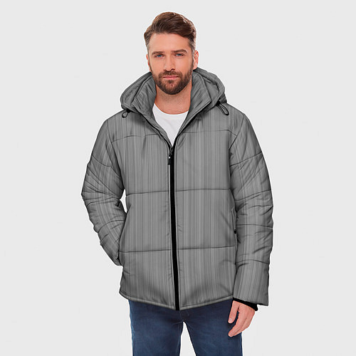 Мужская зимняя куртка Серый / 3D-Светло-серый – фото 3