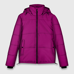 Куртка зимняя мужская Радуга v3 - Баклажановый, цвет: 3D-черный